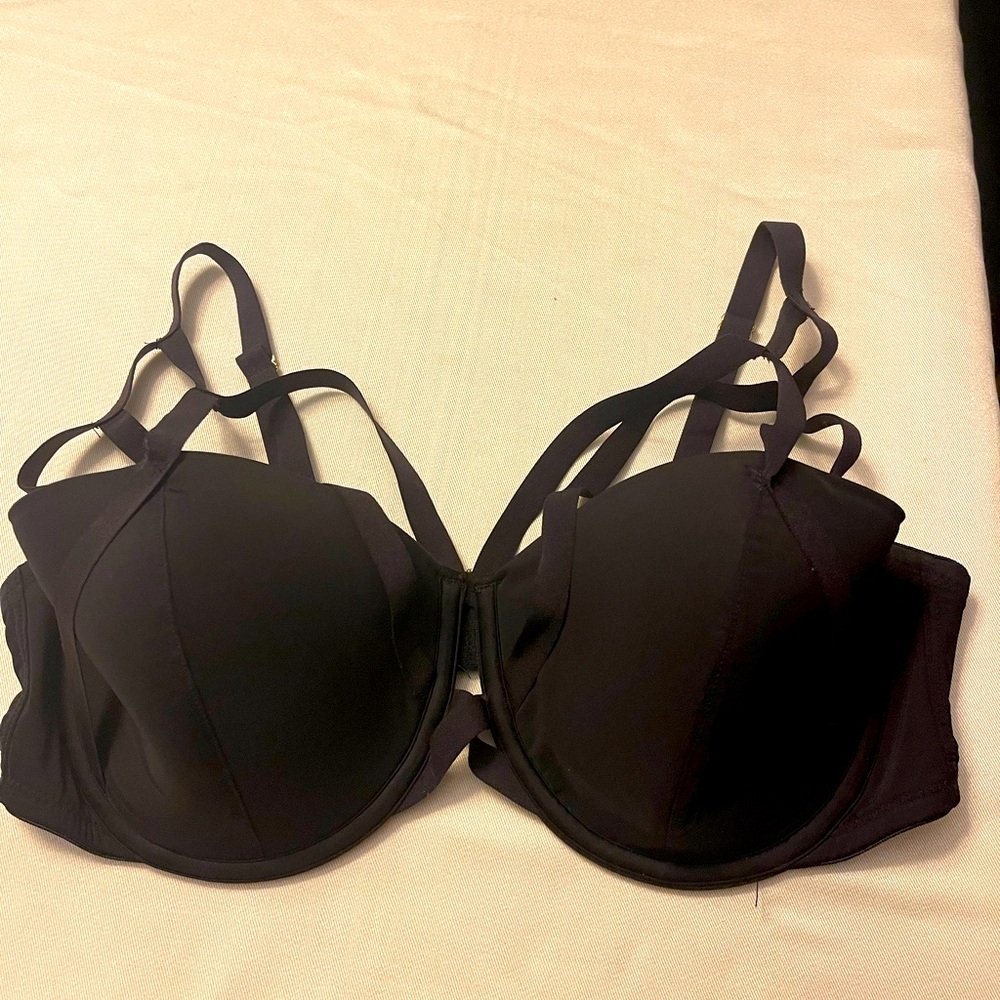 Adore Me Balconette Bondage/ Strappy Bra 36DD